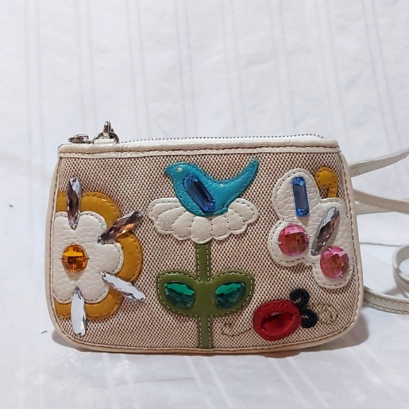 Brighton Handbags - BRIGHTON RHINESTONE MINI CROSSBODY BAG!